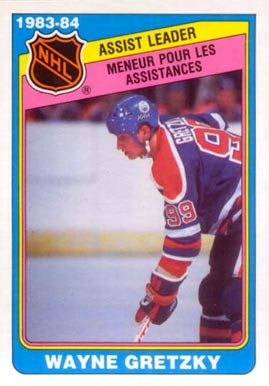 1984 O-Pee-Chee Wayne Gretzky #382 Hockey Card