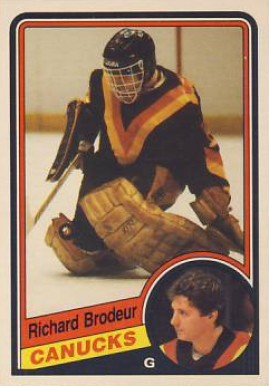 1984 O-Pee-Chee Richard Brodeur #314 Hockey Card