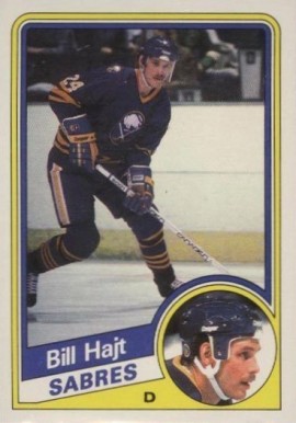 1984 O-Pee-Chee Bill Hajt #21 Hockey Card