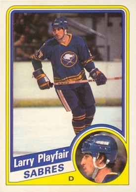 1984 O-Pee-Chee Larry Playfair #26 Hockey Card