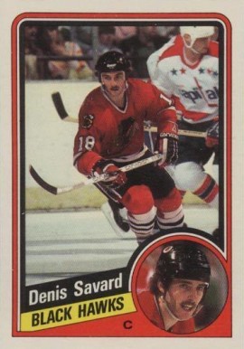 1984 O-Pee-Chee Denis Savard #45 Hockey Card