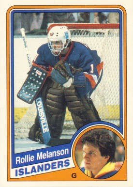 1984 O-Pee-Chee Rollie Melanson #130 Hockey Card