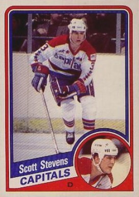 1984 Topps Scott Stevens #149 Hockey Card