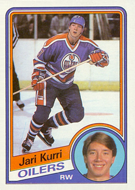1984 Topps Jari Kurri #52 Hockey Card