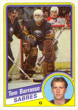1984 Topps Tom Barrasso #14 Hockey Card