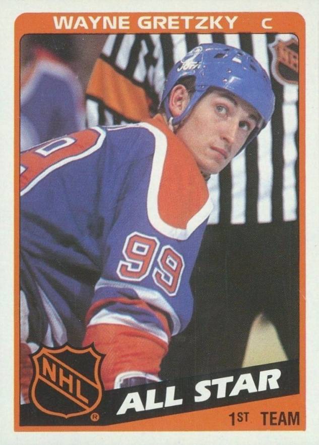 1984 Topps Wayne Gretzky #154 Hockey Card