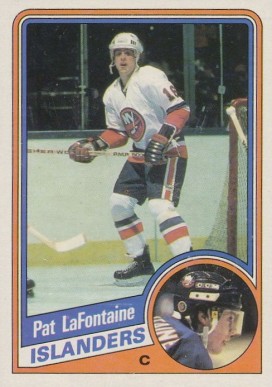  (CI) Pat LaFontaine Hockey Card 1986-87 O-pee-chee