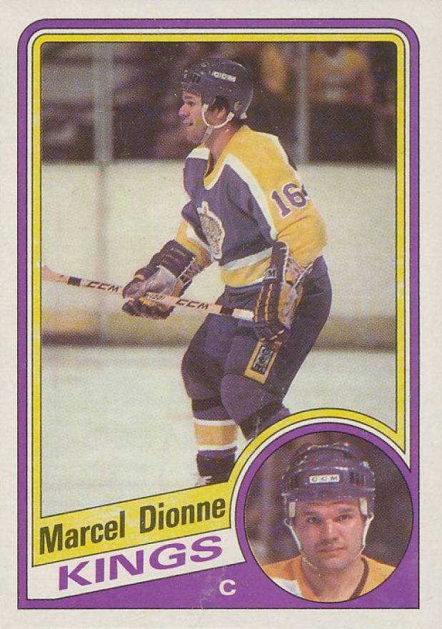 1984 Topps Marcel Dionne #64 Hockey Card
