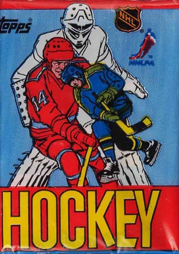 1984 Topps Plastic Pack #PP Hockey Card