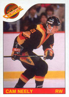 1985 O-Pee-Chee Cam Neely #228 Hockey Card