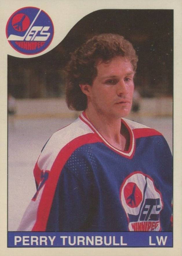 1985 O-Pee-Chee Perry Turnbull #254 Hockey Card