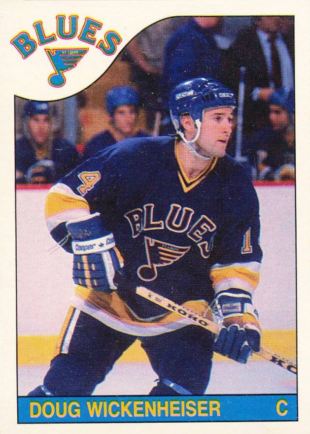 1985 O-Pee-Chee Doug Wickenheiser #229 Hockey Card