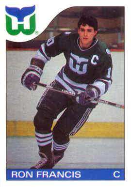1985 O-Pee-Chee Ron Francis #140 Hockey Card