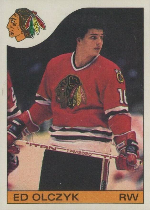 1985 O-Pee-Chee Ed Olczyk #86 Hockey Card