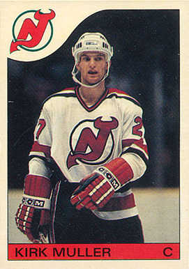 1985 O-Pee-Chee Kirk Muller #84 Hockey Card