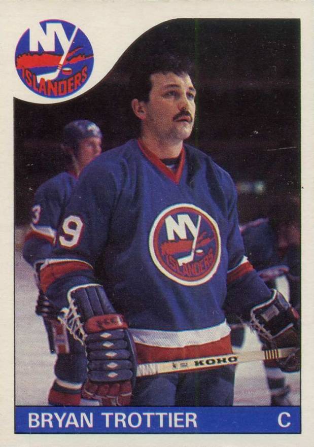 1985 O-Pee-Chee Bryan Trottier #60 Hockey Card