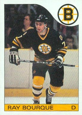 1985 Topps Ray Bourque #40 Hockey Card