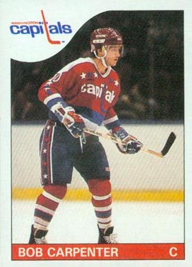 1985 Topps Bob Carpenter #26 Hockey Card