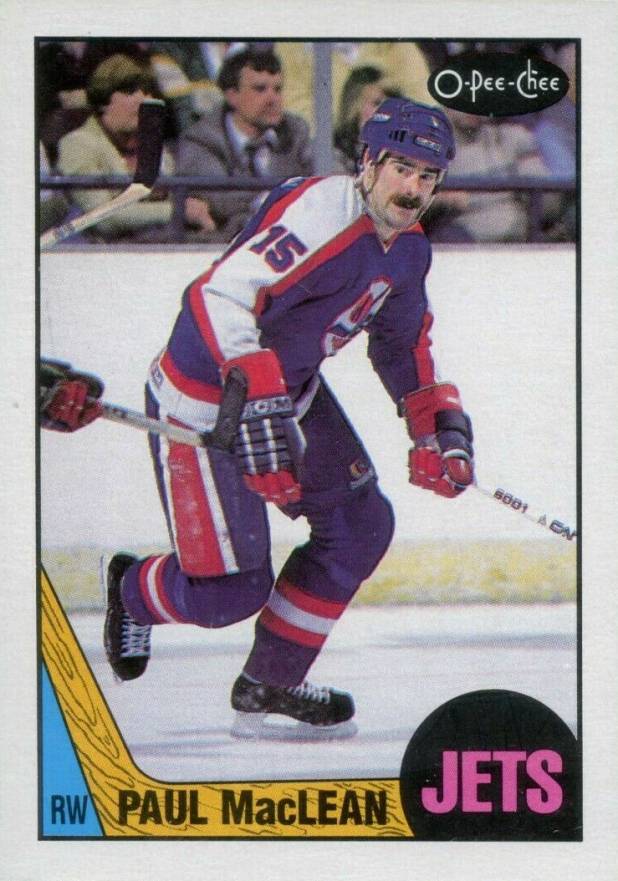 1987 O-Pee-Chee Paul Maclean #91 Hockey Card