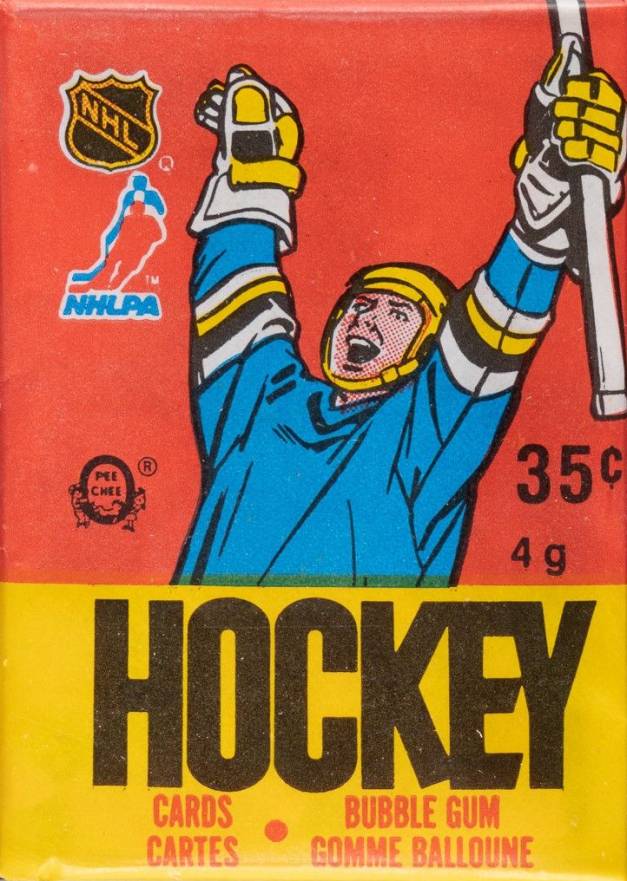 1987 O-Pee-Chee Wax Pack #WP Hockey Card