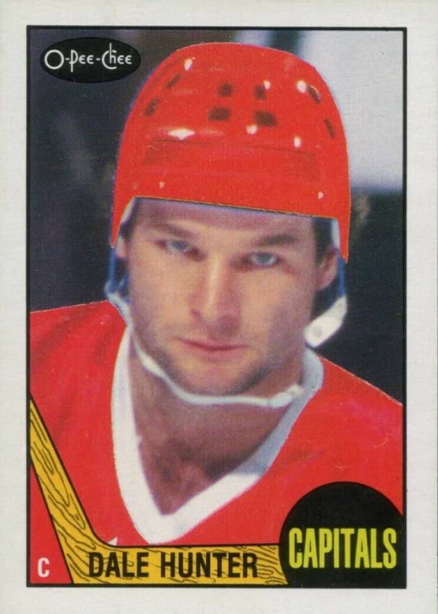 1987 O-Pee-Chee Dale Hunter #245 Hockey Card