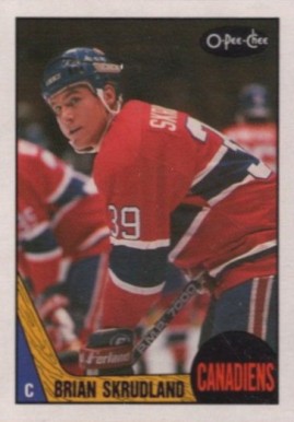 1987 O-Pee-Chee Brian Skrudland #235 Hockey Card