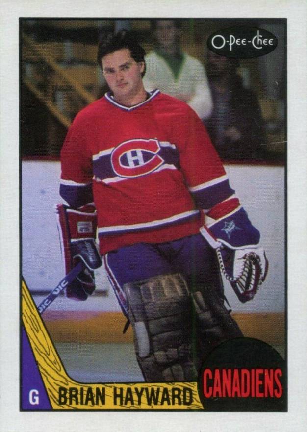 1987 O-Pee-Chee Brian Hayward #230 Hockey Card