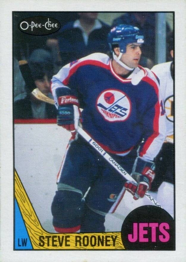 1987 O-Pee-Chee Steve Rooney #223 Hockey Card