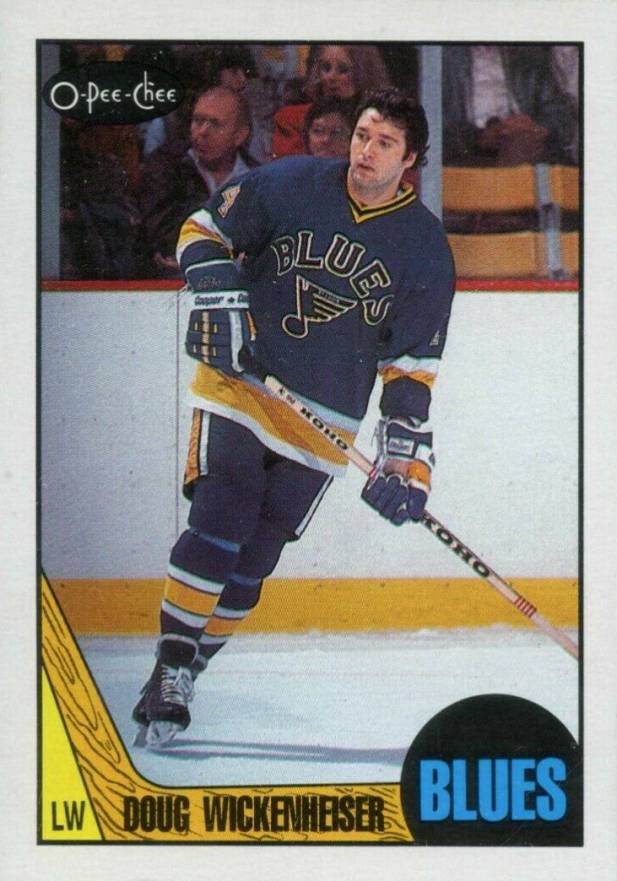 1987 O-Pee-Chee Doug Wickenheiser #193 Hockey Card