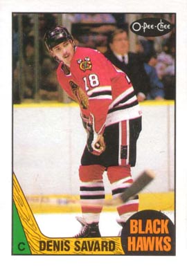 1987 O-Pee-Chee Denis Savard #127 Hockey Card