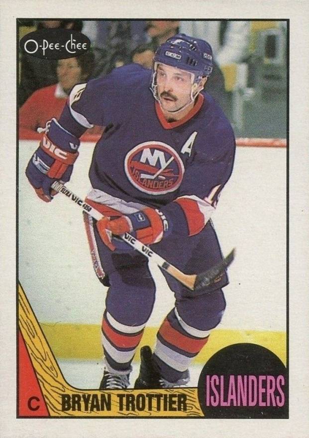 1987 O-Pee-Chee Bryan Trottier #60 Hockey Card