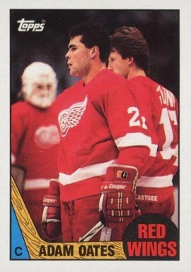 1987 Topps Adam Oates #123 Hockey Card