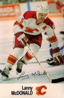  1982-83 O-Pee-Chee Hockey #51 Lanny McDonald Calgary