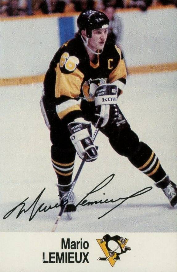 1988 Esso All-Stars Mario Lemieux #27 Hockey Card