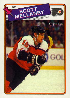 1988 O-Pee-Chee Scott Mellanby #21 Hockey Card
