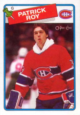 1988 O-Pee-Chee Patrick Roy #116 Hockey Card