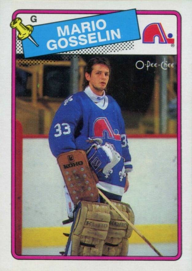 1988 O-Pee-Chee Mario Gosselin #173 Hockey Card