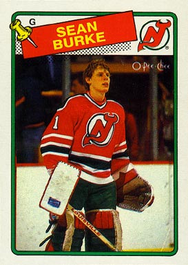 1988 O-Pee-Chee Sean Burke #94 Hockey Card