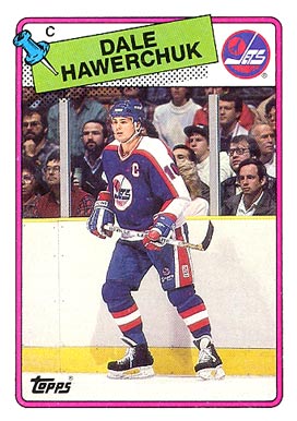 1988 Topps Dale Hawerchuk #65 Hockey Card