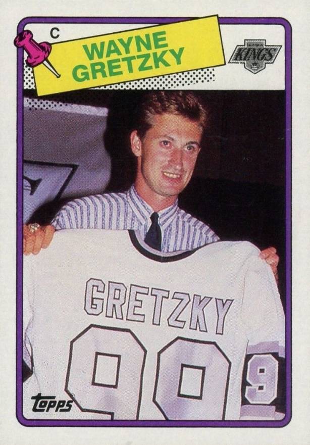 1988 Topps Wayne Gretzky #120 Hockey Card