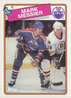1988 Topps Mark Messier #93 Hockey Card