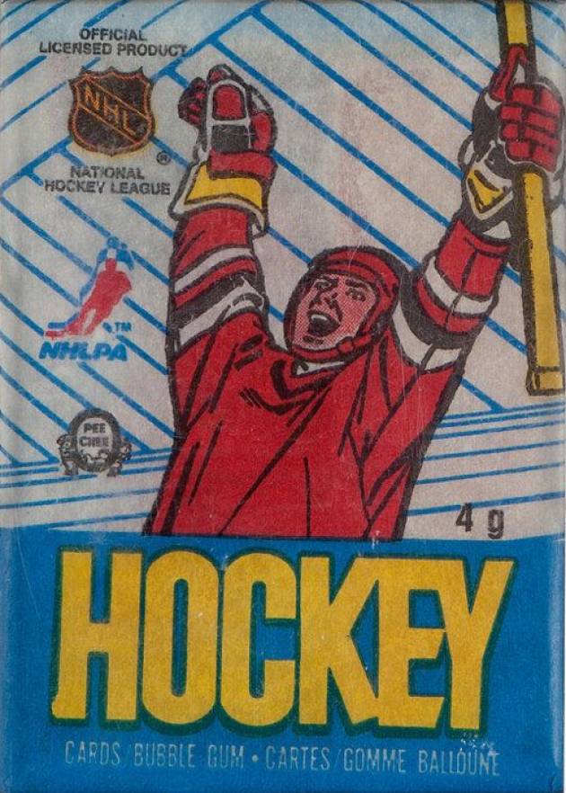 1989 O-Pee-Chee Wax Pack #WP Hockey Card