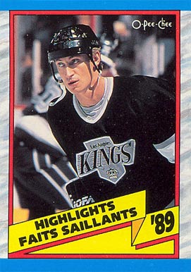 1989 O-Pee-Chee Wayne Gretzky #325 Hockey Card