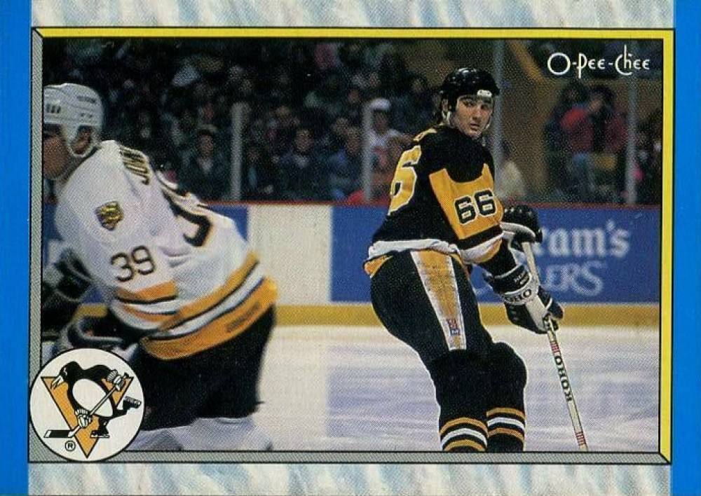 1989 O-Pee-Chee Pittsburgh Penguins #312 Hockey Card