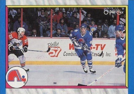 1989 O-Pee-Chee Quebec Nordiques #313 Hockey Card