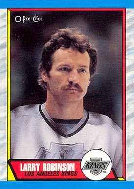 1989 O-Pee-Chee Larry Robinson #235 Hockey Card