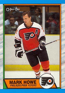 1989 O-Pee-Chee Mark Howe #191 Hockey Card