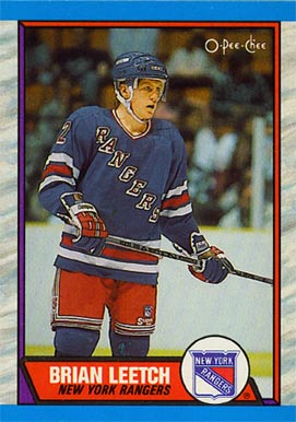 1989 O-Pee-Chee Brian Leetch #136 Hockey Card
