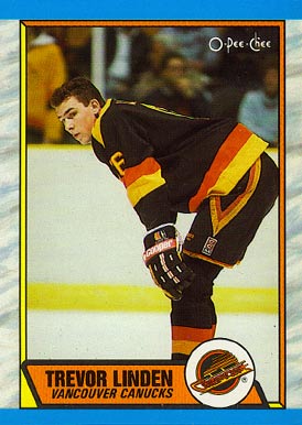1989 O-Pee-Chee Trevor Linden #89 Hockey Card