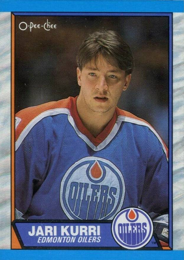 1989 O-Pee-Chee Jari Kurri #43 Hockey Card